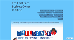 Desktop Screenshot of childcarebusinessowner.com